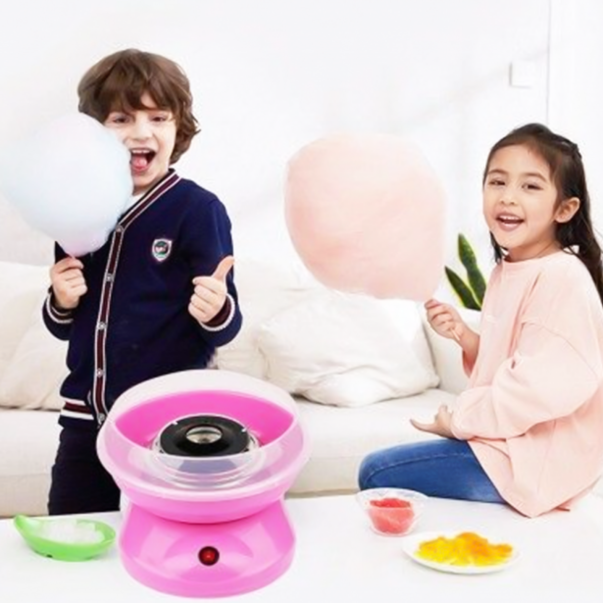 Παρασκευαστής Μαλλί της Γριάς 500W Cotton Candy Maker