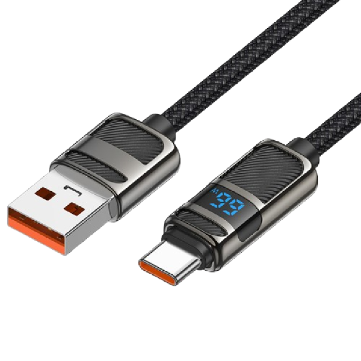 Πλεκτό Καλώδιο USB-A σε Type-C 1.2m 66W Hoco U137
