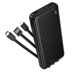 Power Bank 20000mAh με USB-A & USB-C Μαύρο - Borofone BJ79A Clever
