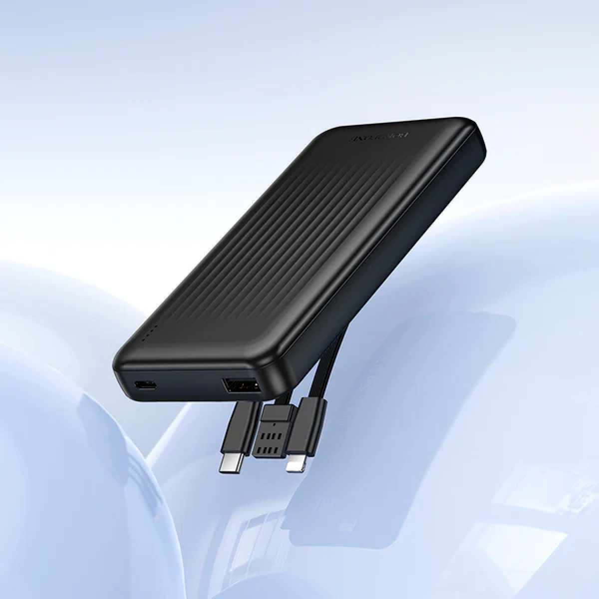Power Bank 20000mAh με USB-A & USB-C Μαύρο - Borofone BJ79A Clever - Image 9