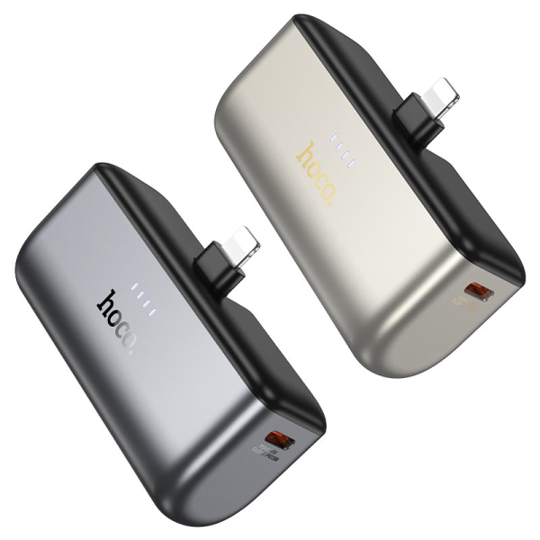 Power Bank 5000mAh PD20W με Πτυσσόμενο Βύσμα Lightning Hoco Q31 Ingenious