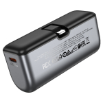 Power Bank 5000mAh PD20W με Πτυσσόμενο Βύσμα Lightning Hoco Q31 Ingenious