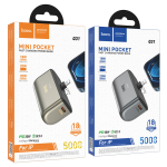 Power Bank 5000mAh PD20W με Πτυσσόμενο Βύσμα Lightning Hoco Q31 Ingenious