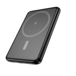 Powerbank 5000mAh Ultra-Thin MagSafe 20W Μαύρο Hoco J140A
