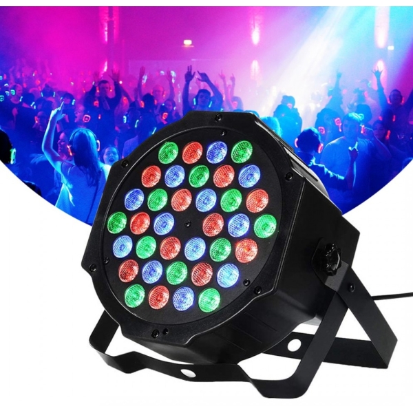 Προβολέας RGB - Φωτορυθμικό DJ 36xLed ARRANGO AQW76586