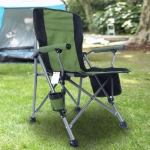 Πτυσσόμενη Καρέκλα Παραλίας/Camping με Ποτηροθήκη - Image 2
