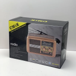 Ραδιόφωνο Retro Με Usb, Tf, Led Φακό Και Επαναφορτιζόμενη Μπαταρία Cmik Mk-499Bt