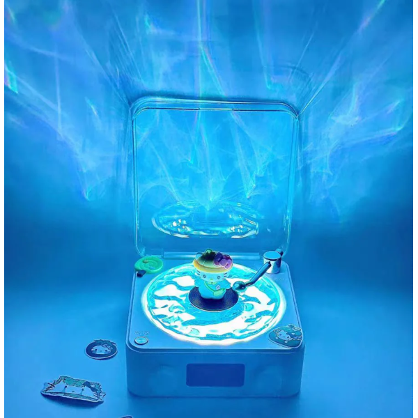 Retro Ηχείο Με Bluetooth, Φωτισμό Και Ήχους Φύσης Andowl Q-YX05