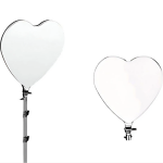 Ring Light Απαλού φωτισμού σε σχήμα Καρδιάς 42cm με Τρίποδο RL-520