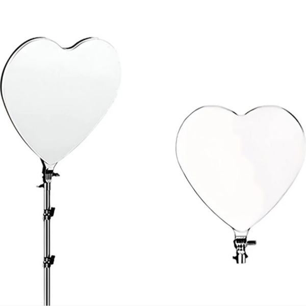 Ring Light Απαλού φωτισμού σε σχήμα Καρδιάς 42cm με Τρίποδο RL-520
