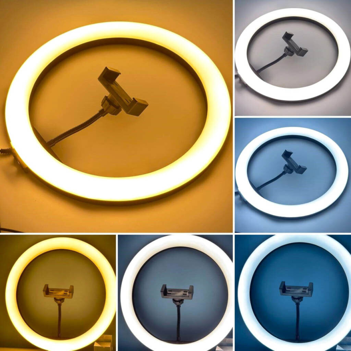 Ring Light LED 30cm Με Ρυθμιζόμενο Τρίποδο LJJ-30 - Image 5