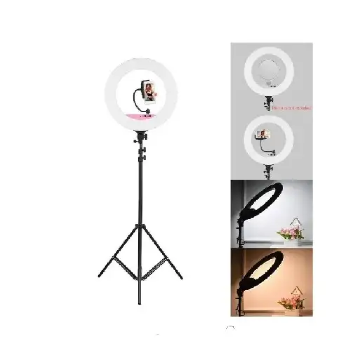 Ring Light LED Selfie 33cm Με USB Plug & Play LJJ-33