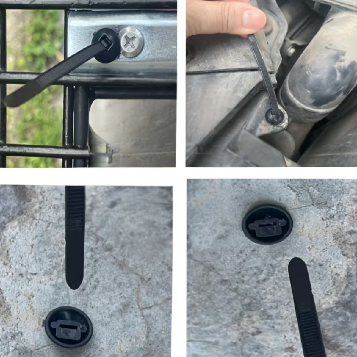 Σετ Δεματικά Καλωδίων με Κλιπ Στήριξης 95mm Universal Pervoi CTC-0261X