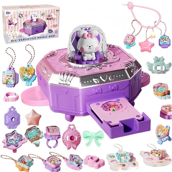 Σετ Δημιουργίας Κοσμημάτων Για Κορίτσια DIY Versatile Magic Box