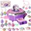 Σετ Δημιουργίας Κοσμημάτων Για Κορίτσια DIY Versatile Magic Box