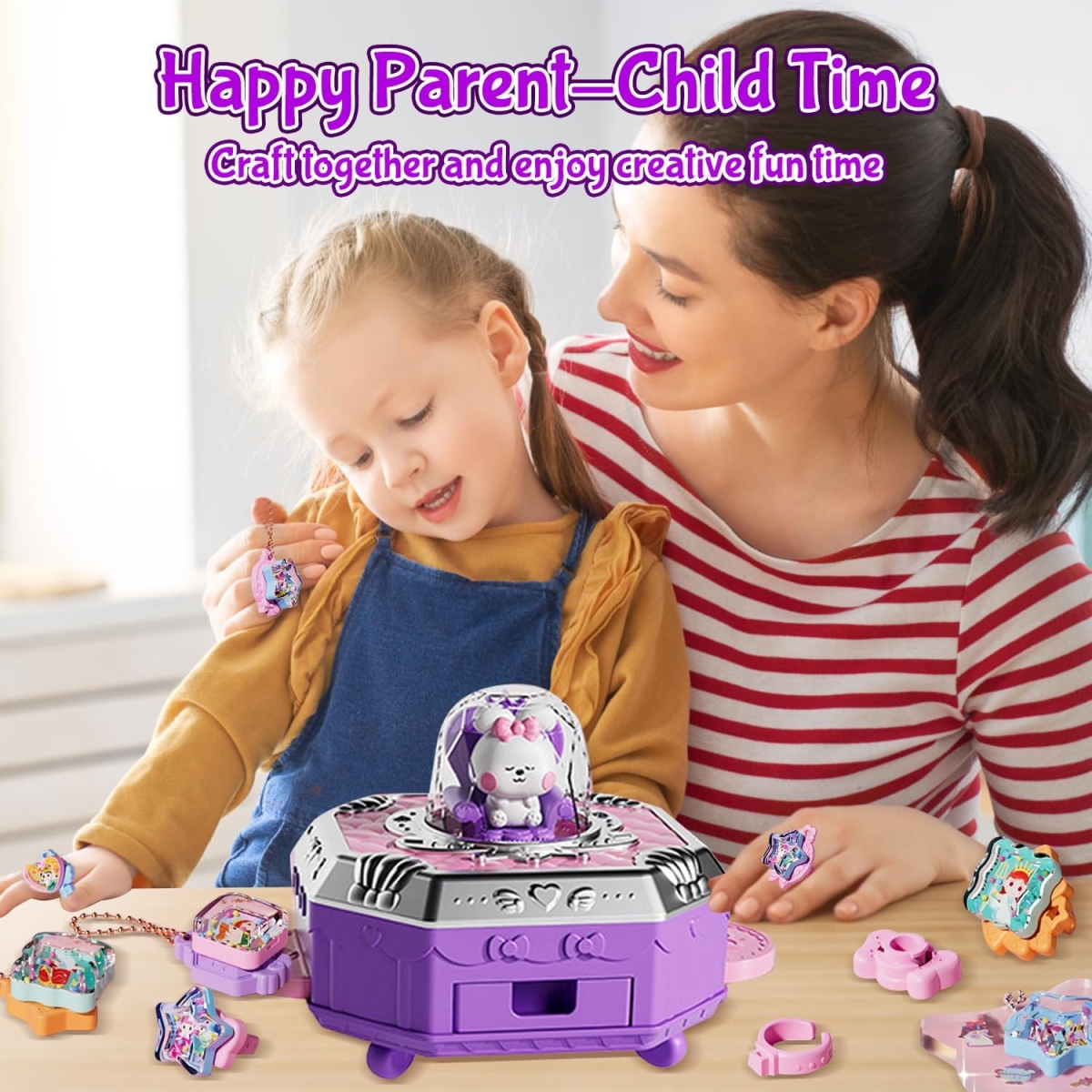 Σετ Δημιουργίας Κοσμημάτων Για Κορίτσια DIY Versatile Magic Box