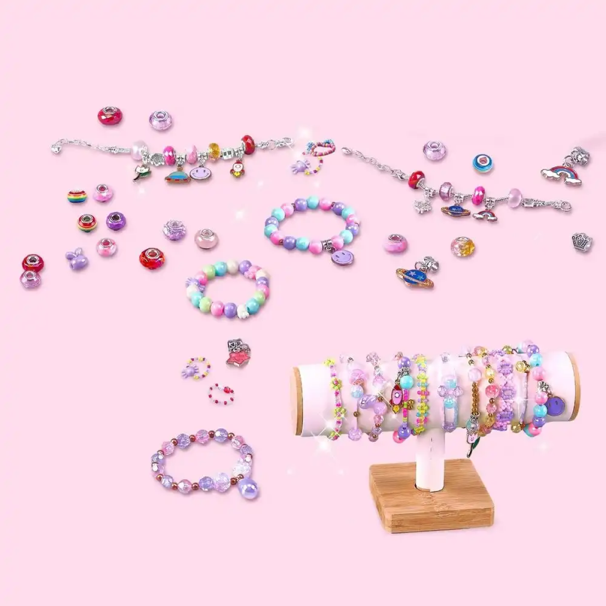 Σετ Δημιουργίας Κοσμημάτων Sparkle Bella Heart DIY 1388 Τεμάχια