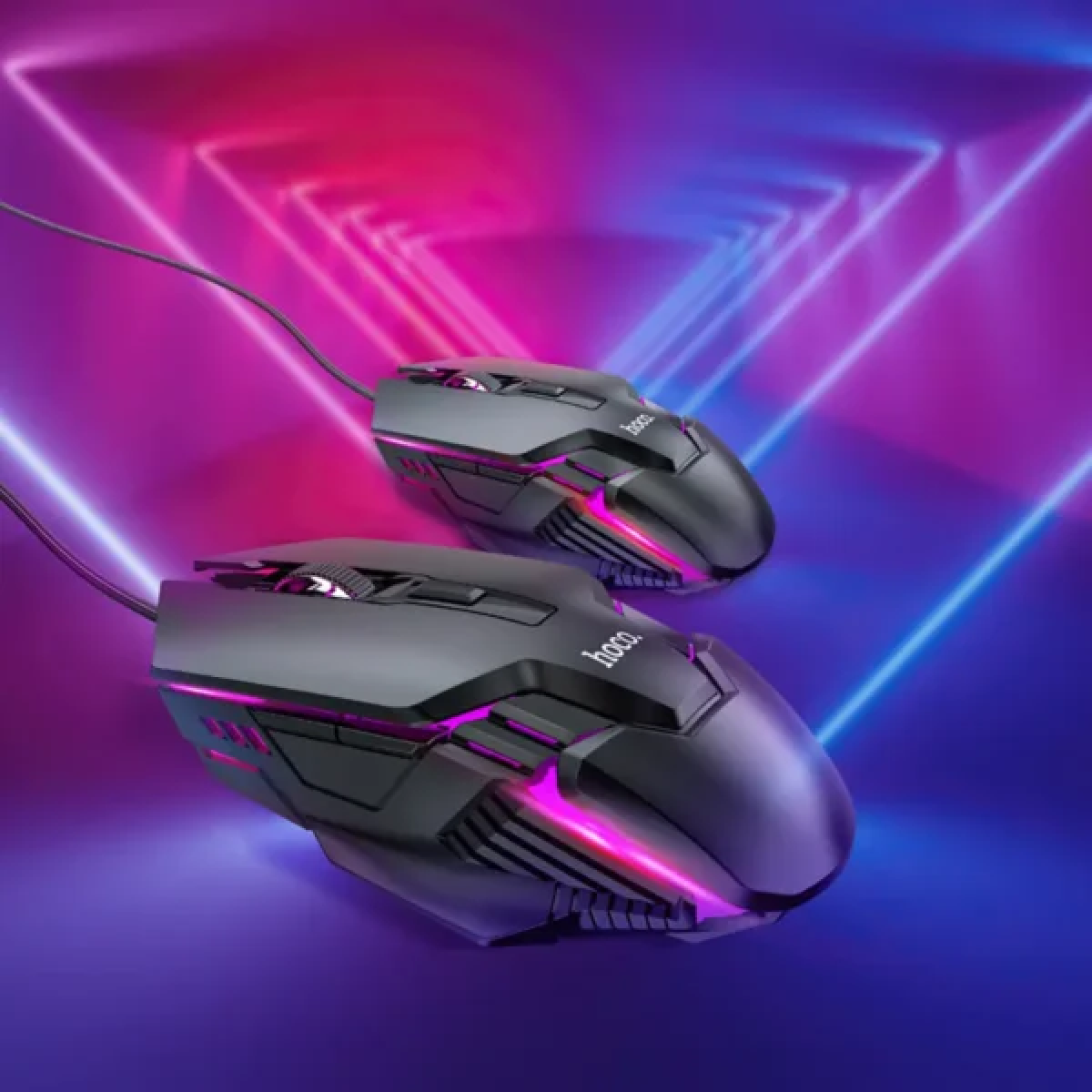 Σετ Ενσύρματο Πληκτρολόγιο Και Ποντίκι Gaming RGB Hoco GM18