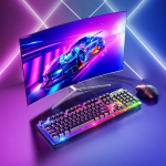 Σετ Ενσύρματο Πληκτρολόγιο Και Ποντίκι Gaming RGB Hoco GM18