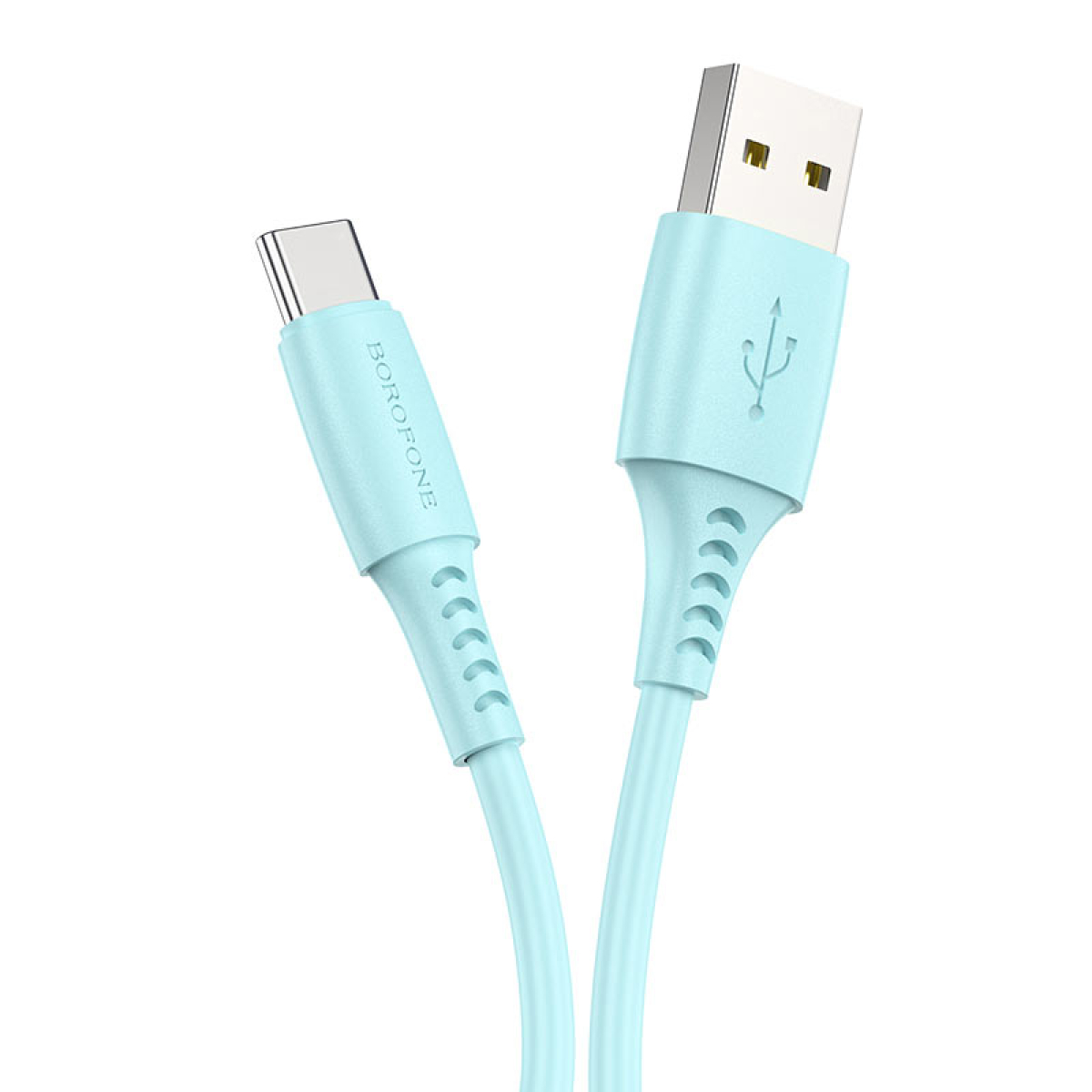 Σετ Πολύχρωμα Καλώδια Φόρτισης & Δεδομένων USB-C 1m Borofone BX40