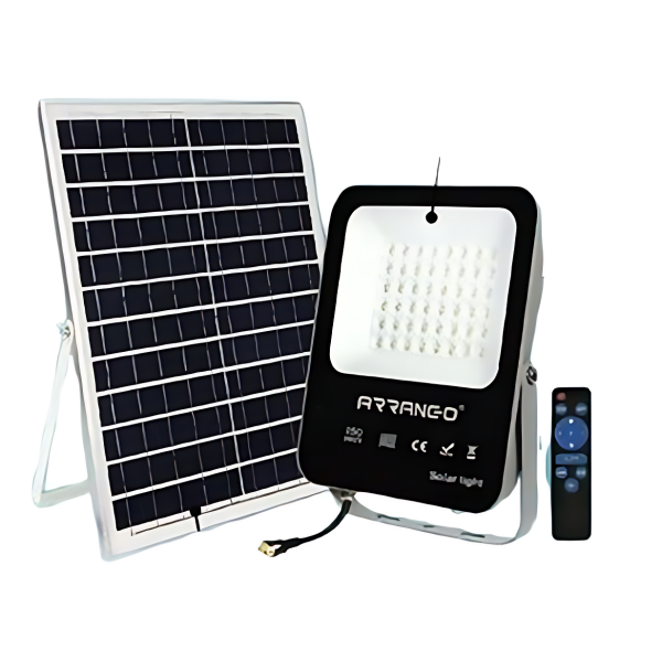 Στεγανό Ηλιακό Φωτιστικό Δρόμου 150W IP65 με Ανιχνευτή Κίνησης Arrango AP79196
