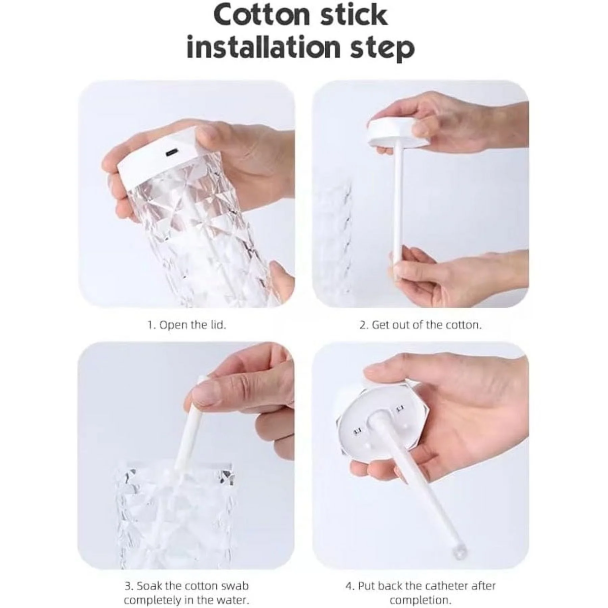 Συσκευή Αρωματοθεραπείας - Υγραντήρας USB με RGB LED Φωτισμό LF-103