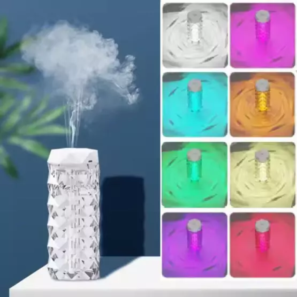 Συσκευή Αρωματοθεραπείας - Υγραντήρας USB με RGB LED Φωτισμό LF-103