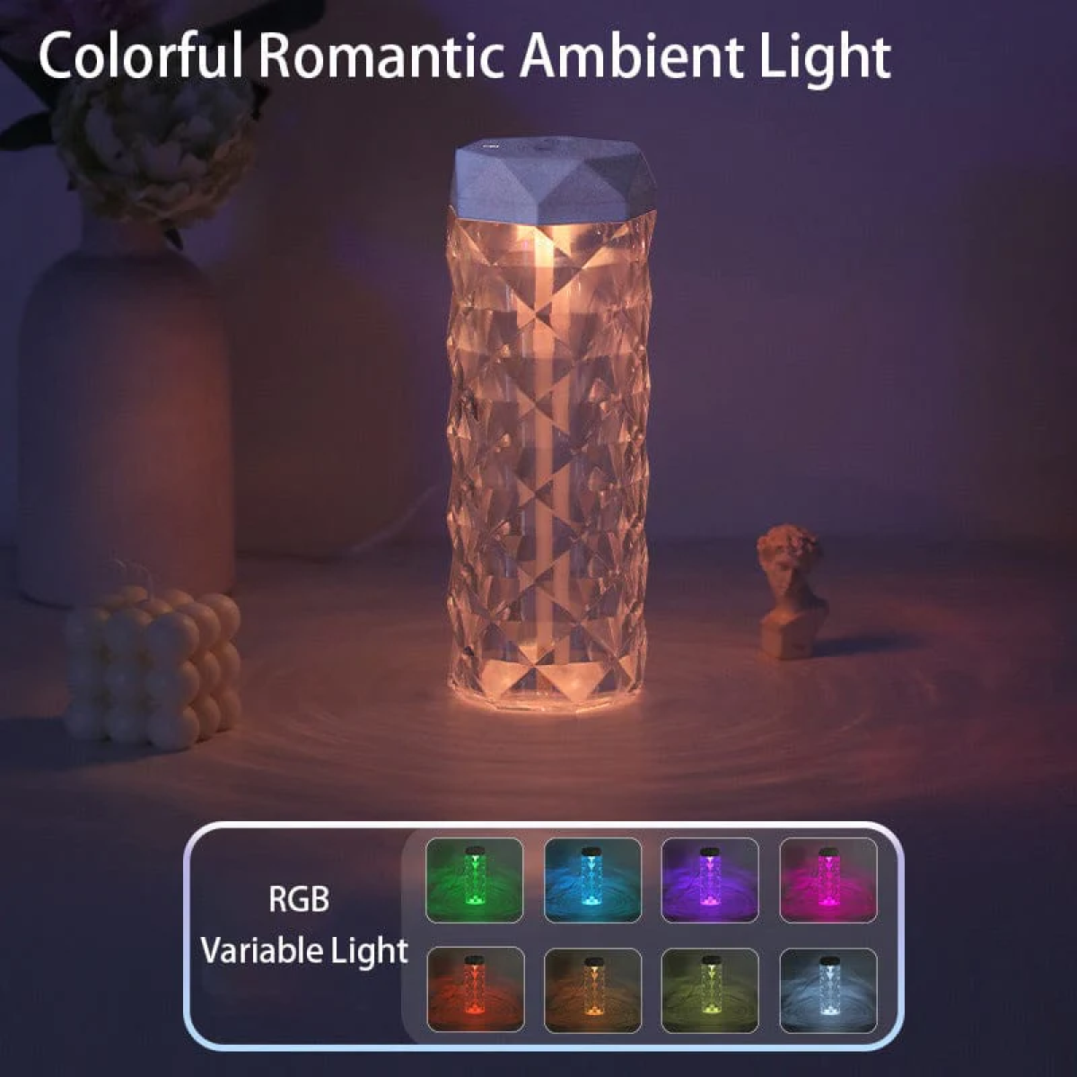 Συσκευή Αρωματοθεραπείας - Υγραντήρας USB με RGB LED Φωτισμό LF-103