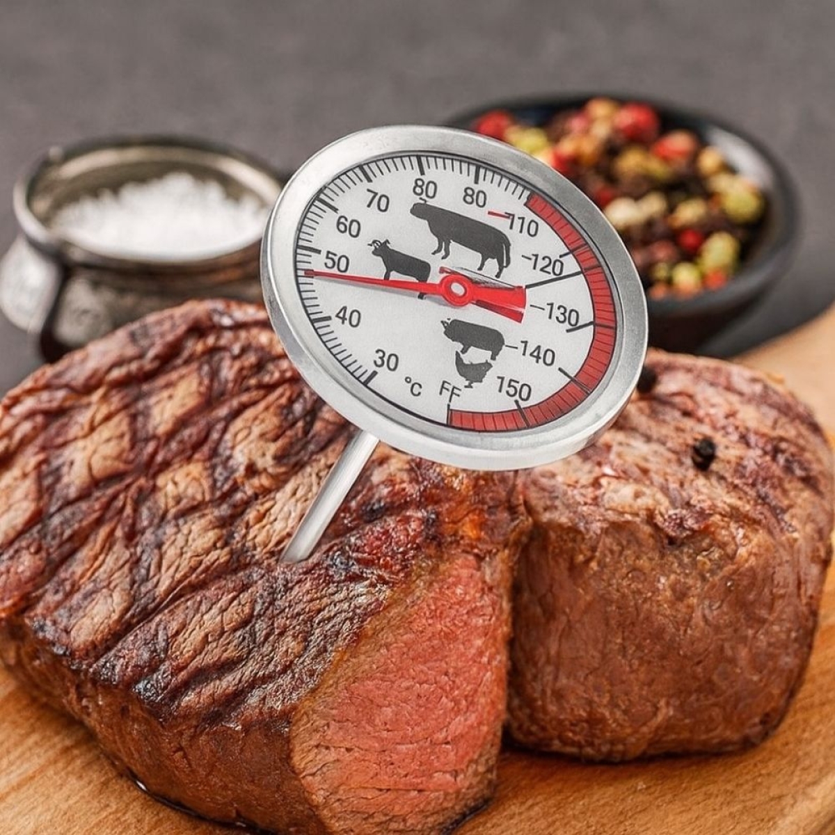 Θερμόμετρο Φαγητού Αναλογικό 14cm