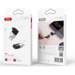 XO NB149-A Μετατροπέας USB-C σε Micro USB – OTG, Γρήγορη Φόρτιση & Μεταφορά Δεδομένων - Μαύρο/Ασημί