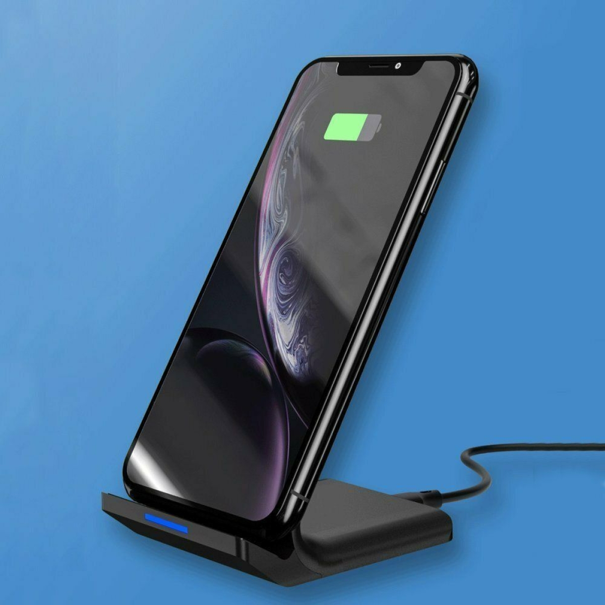Wekome WP-U84 Wireless Charger 10W – Γρήγορη Ασύρματη Φόρτιση με Έξυπνη Αναγνώριση- Μαύρος