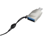 Hoco UA10 Μετατροπέας Micro USB σε USB-A – OTG, Φόρτιση & Μεταφορά Δεδομένων - Ασημί