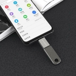 Borofone BV2 Μετατροπέας Micro USB σε USB-A – USB 3.0, OTG, Ταχύτητα έως 5Gbps - Ασημί