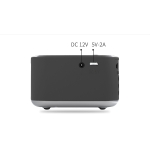 Mini Projector LCD LED T20 με Wi-Fi & Ενσωματωμένα Ηχεία – 500 Lumens, 1080p - Γκρί