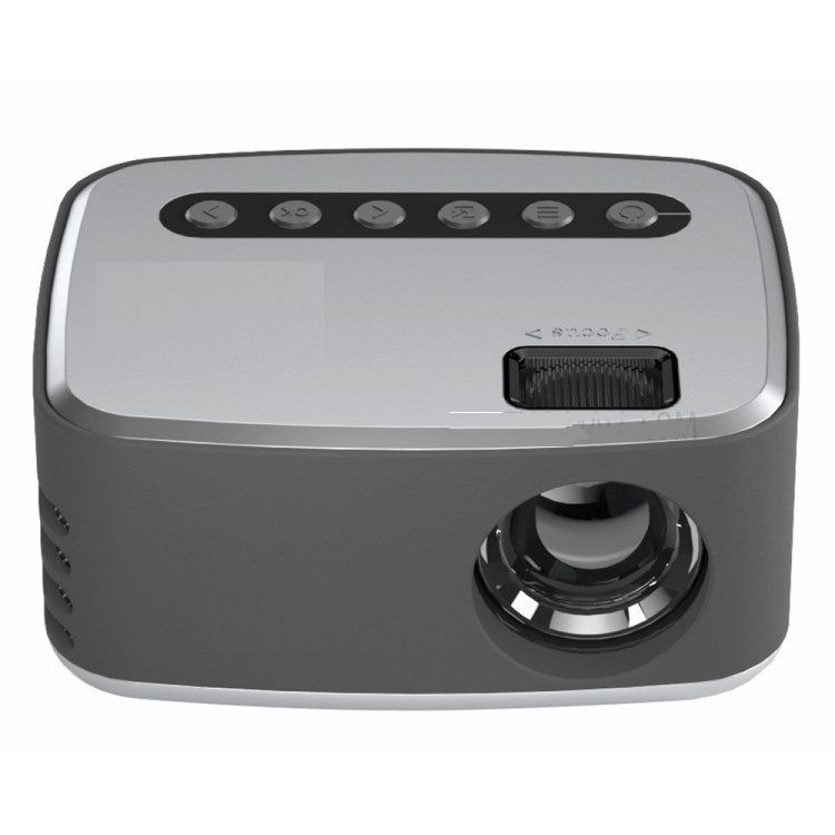 Mini Projector LCD LED T20 με Wi-Fi & Ενσωματωμένα Ηχεία – 500 Lumens, 1080p - Γκρί