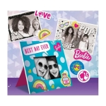 Σετ Barbie Ρολόι Lexibook Ψηφιακής Προβολής με 20 Εικόνες + Instant Φωτογραφική Μηχανή Lisciani Print Camera