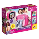 Σετ Barbie Ρολόι Lexibook Ψηφιακής Προβολής με 20 Εικόνες + Instant Φωτογραφική Μηχανή Lisciani Print Camera