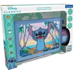 Σετ Stitch Lexibook Παιδικό Ρολόι Προβολής με 20 Εικόνες + Εκπαιδευτικό Δίγλωσσο Laptop Ελληνικά/Αγγλικά