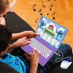 Σετ Stitch Lexibook Παιδικό Ρολόι Προβολής με 20 Εικόνες + Εκπαιδευτικό Δίγλωσσο Laptop Ελληνικά/Αγγλικά