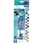 Σετ Stitch Lexibook Παιδικό Ρολόι Προβολής με 20 Εικόνες + Εκπαιδευτικό Δίγλωσσο Laptop Ελληνικά/Αγγλικά