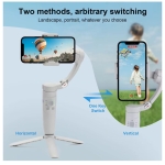 M1 3-Axis Gimbal Stabilizer με Τρίποδο – Selfie Stick με Face Tracking & Gesture Control