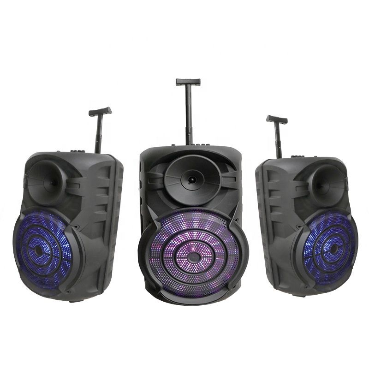 Ασύρματο Karaoke Ηχείο ZQS-15101 15" 40W με Μικρόφωνο, FM Radio & Remote Control