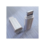 Borofone BV5 Μετατροπέας Micro USB σε Lightning – Ασημί, Φόρτιση & Συγχρονισμός Δεδομένων