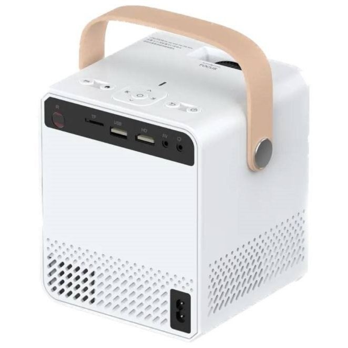 Sainyer S7 Mini Projector Full HD Android TV – 140ANSI, WiFi, Bluetooth - Λευκός