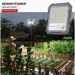 Ηλιακός Προβολέας LED MJ-BW1500 – 1500W, 5401LM, Radar Sensor, Τηλεχειριστήριο, Αδιάβροχος IP65