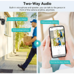 Κάμερα Ασφαλείας WiFi PTZ 6MP (4K) με Διπλό Φακό, AI Ανίχνευση Ανθρώπου, Έγχρωμη Νυχτερινή Όραση & Αμφίδρομο Ήχο