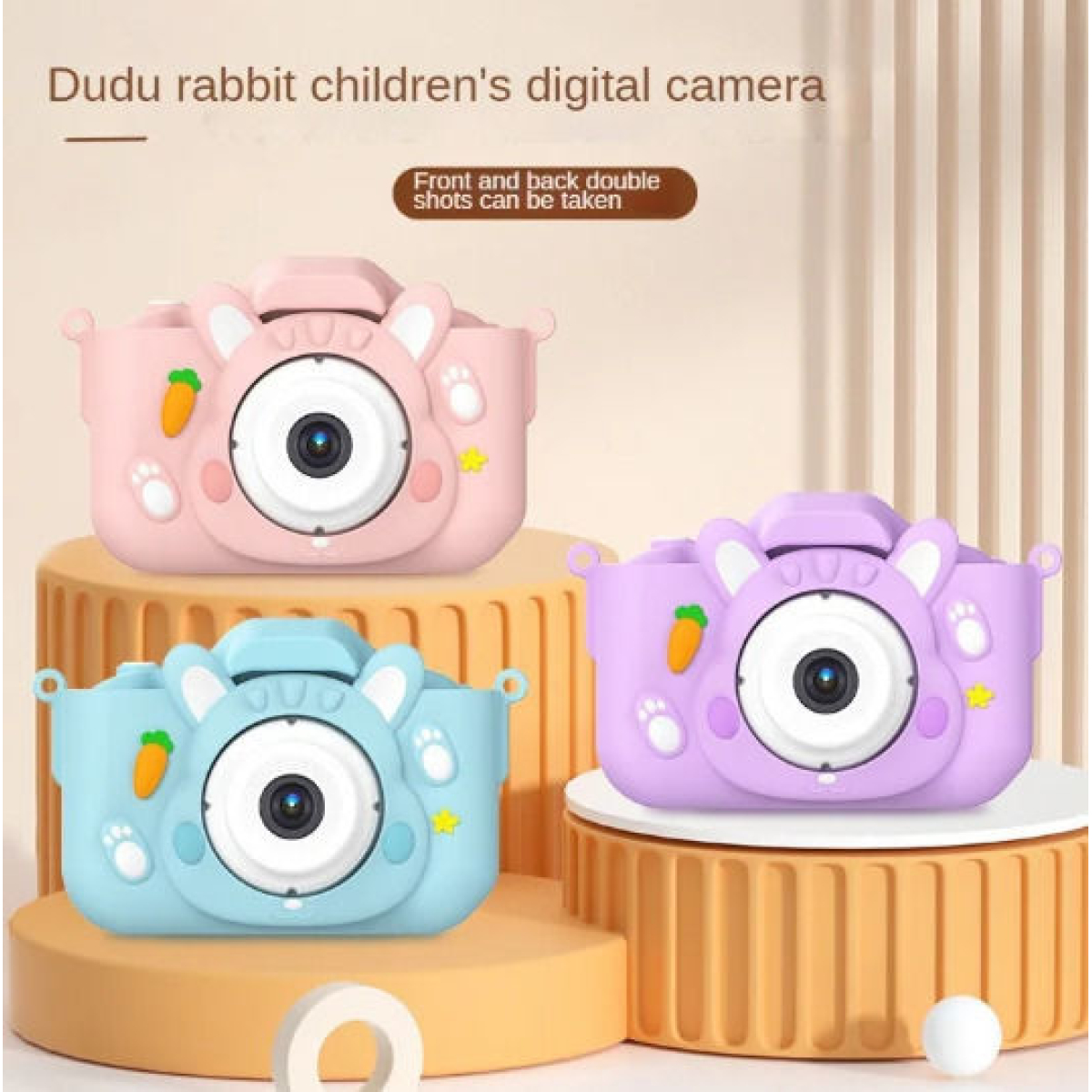 X11S Rabbit Compact Φωτογραφική Μηχανή με Οθόνη 2" Μπλε