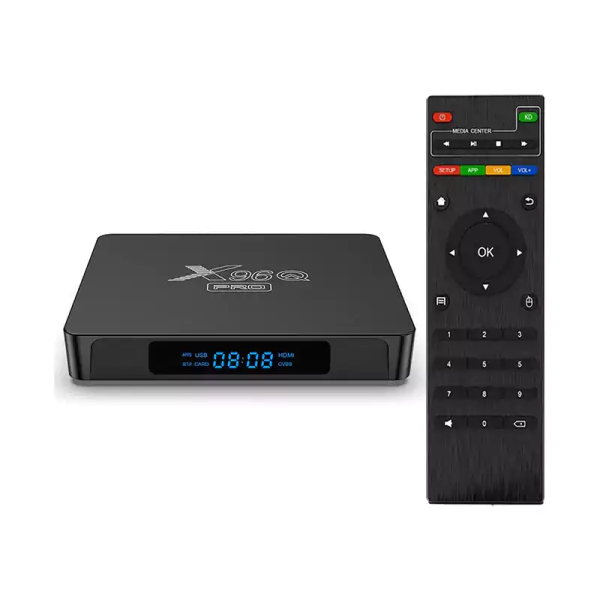 X96Q PRO Android 10.0 TV Box 4K Ultra HD Quad Core 2/16GB