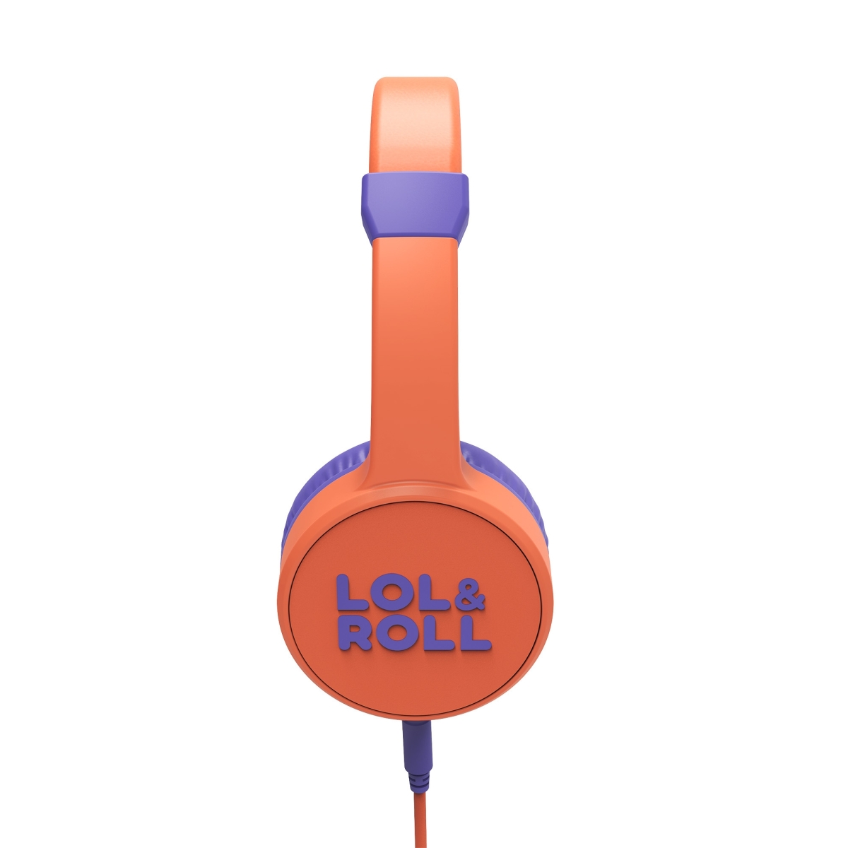 Lol&Roll Παιδικά ακουστικά Κεφαλής Pop Kids Headphones Πορτοκαλί  8432426451869 - Image 2