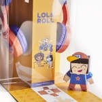 Lol&Roll Παιδικά ακουστικά Κεφαλής Pop Kids Headphones Πορτοκαλί  8432426451869 - Image 4